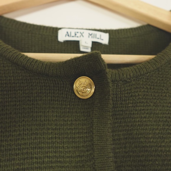 Alex Mill Paris Sweater Jacket - Picture 11 of 12